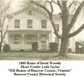 1860 Hanover Home of David Wooddy.